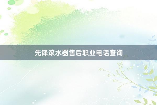 先锋滚水器售后职业电话查询